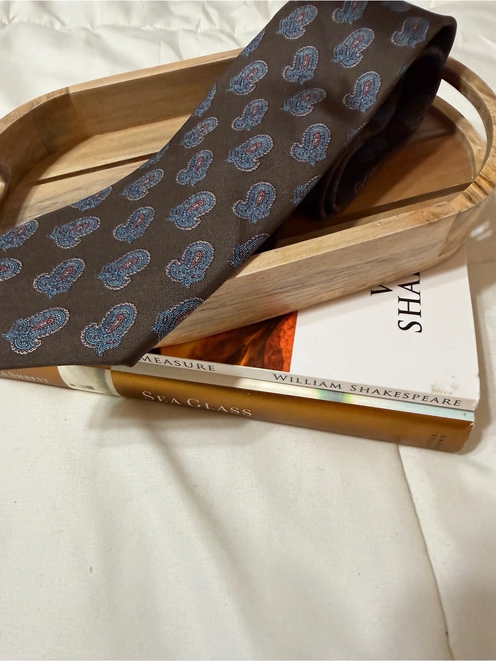 Vintage English leather Cravats 100% silk tie
